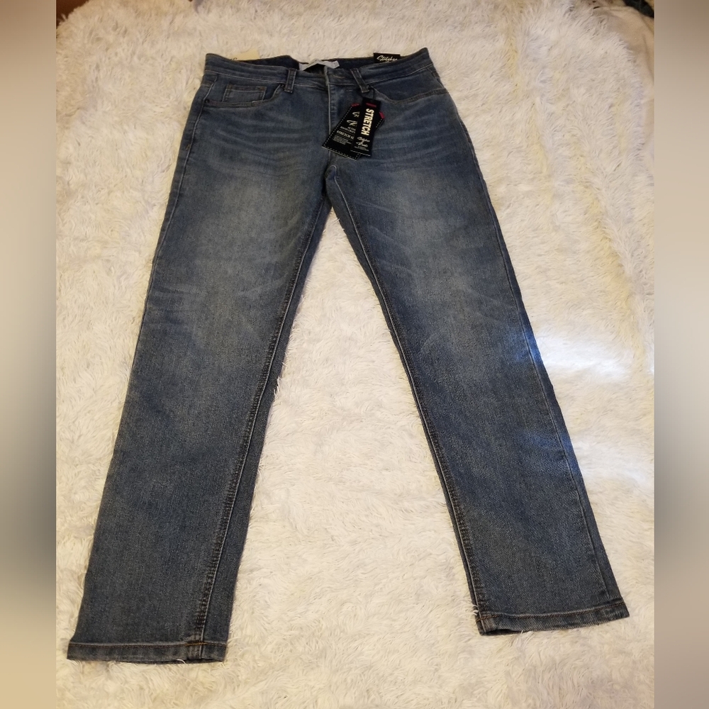 NWT Stitches & Rivets Jeans Men's  Size 32 x 30 Color Blue